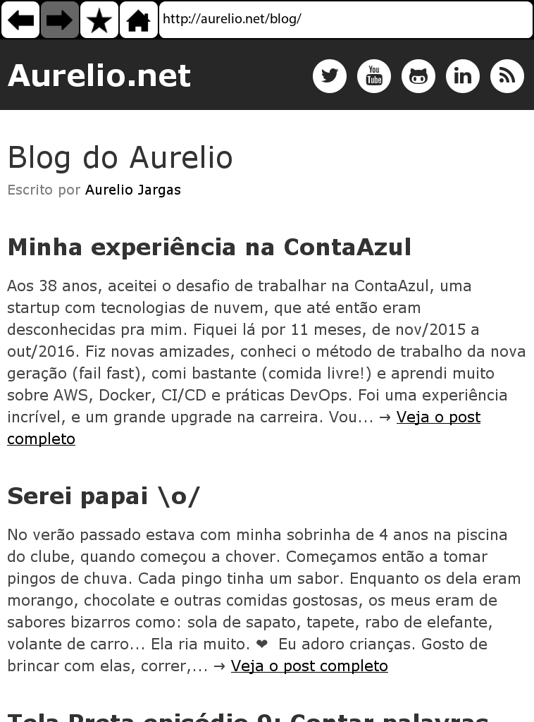Blog do Aurelio